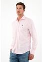 Tennis Camisa Cuello Francés Rosada Para Hombre de Tennis