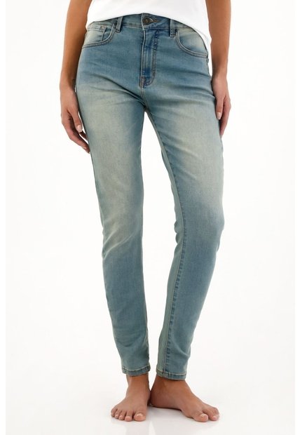 Tennis Jean Jegging Azul Para Mujer