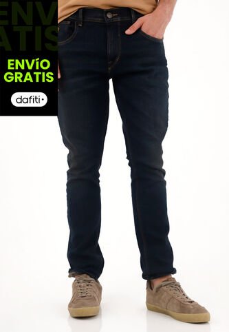 Tennis Jean Nudy Clásico Azul Para Hombre Tennis