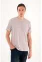 Camiseta Manga Corta De Tela Con Textura Café Para Hombre de Tennis
