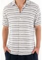Tennis Camisa Tipo Bowling Preteñida A Rayas Para Hombre de Tennis