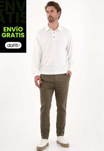 Tennis Pantalón Chino Verde Para Hombre Tennis
