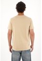 Tennis Camiseta En 100% Algodón Café Para Hombre de Tennis