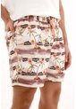 Tennis Pantaloneta De Baño Con Estampado De Palmeras De Silueta Amplia Para Hombre de Tennis