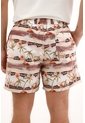 Tennis Pantaloneta De Baño Con Estampado De Palmeras De Silueta Amplia Para Hombre de Tennis