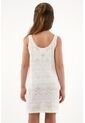 Vestido Corto Tejido Para Niña de Tennis