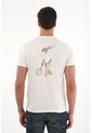 Tennis Camiseta Con Estampado En Espalda Crudo Para Hombre de Tennis