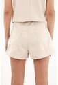 Tennis Short En Tela Suede Crudo Para Mujer de Tennis
