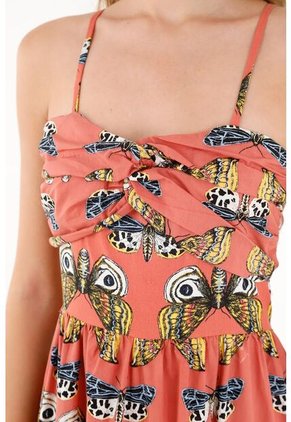 Tennis Vestido Largo Estampado Para Mujer