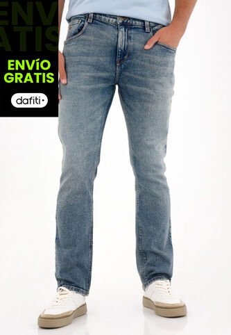 Tennis Jean Nudy Tiro Medio Azul Para Hombre Tennis