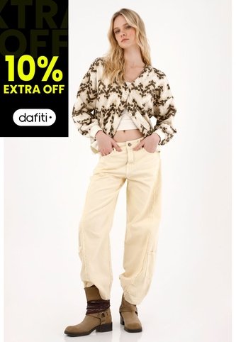 Tennis Buzo Tipo Cárdigan Estampado Para Mujer Tennis