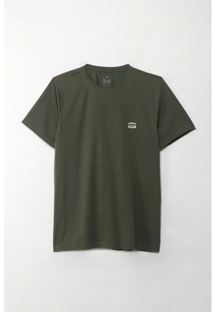 Tennis Camiseta Verde Con Estampado De Surf Para Hombre