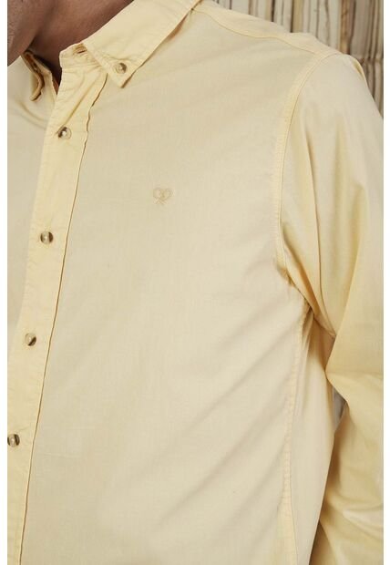 Camisa Amarilla Para Hombre