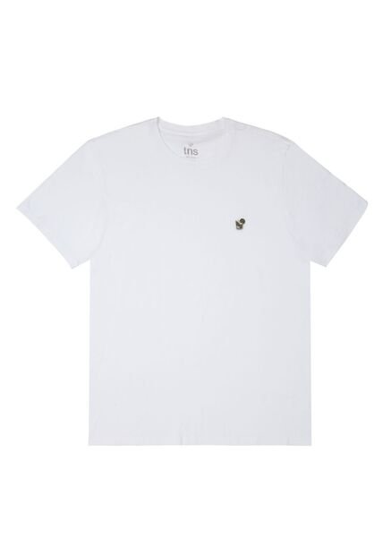 Tennis Camiseta Blanca Manga Corta Para Hombre