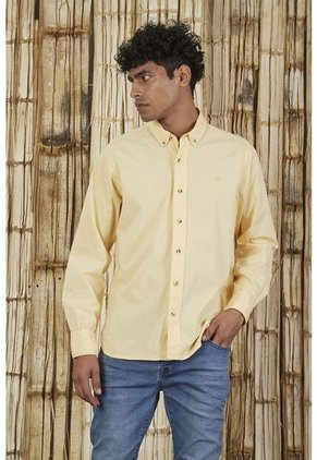 Camisa Amarilla Para Hombre