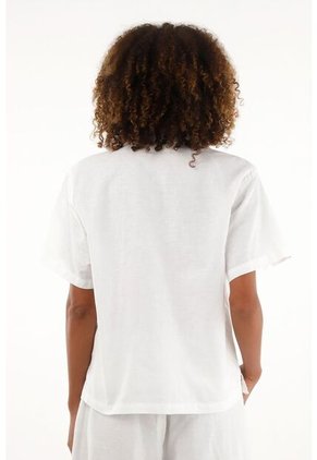 Tennis Camisa Tipo Bowling Manga Corta Para Mujer