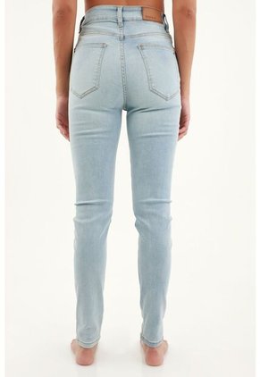 Tennis Jean Súper Slim Azul Para Mujer