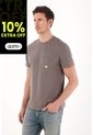 Tennis Camiseta En Tela Piqué Gris Para Hombre de Tennis
