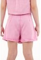 Falda Short Rosada Con Tablas Para Niña de Tennis