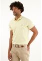 Tennis Polo Amarilla Licrada Para Hombre de Tennis