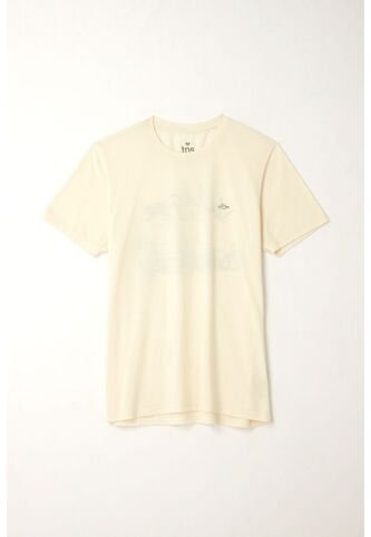 Tennis Camiseta Básica Crudo Para Hombre Tennis