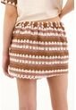 Tennis Falda Corta Tejida Multicolor Para Mujer de Tennis