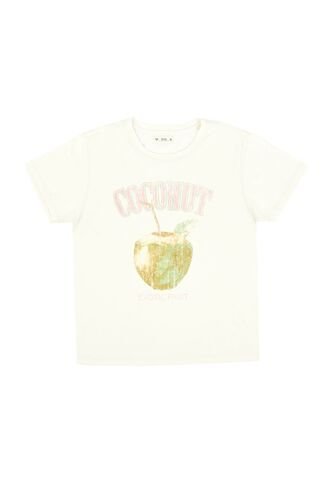 Tennis Camiseta Con Estampado De Coco Para Mujer Tennis