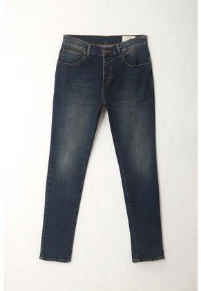 Tennis Jean Azul Super Skinny Con Iluminaciones Para Hombre