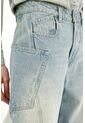 Tennis Jean Horseshoe Tiro Bajo Azul Claro Para Mujer de Tennis