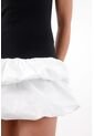 Tennis Vestido Corto Tipo Globo Negro Para Mujer de Tennis