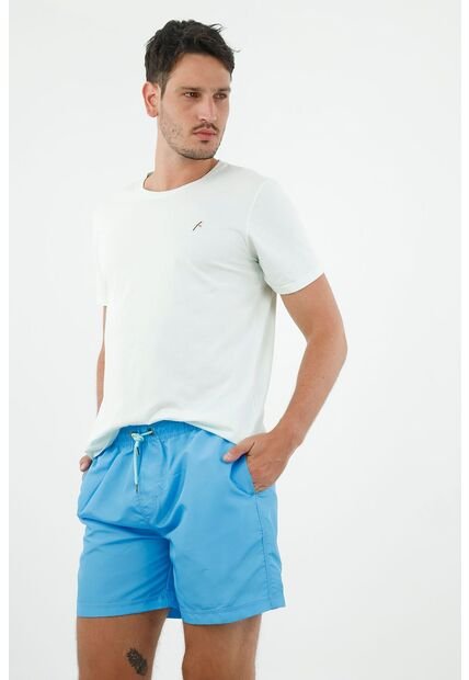 Pantaloneta Azul Para Hombre