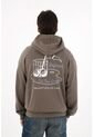 Tennis Buzo Tipo Hoodie Estampado Gris Para Hombre de Tennis