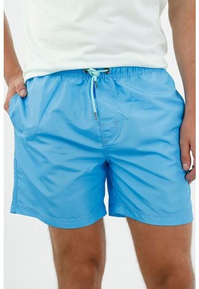 Pantaloneta Azul Para Hombre