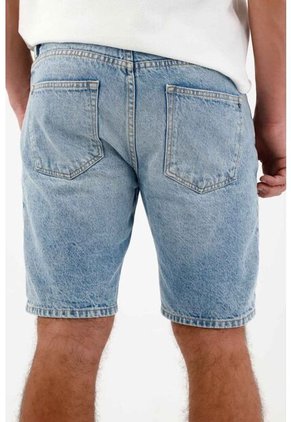 Tennis Bermuda Nudy En Denim Azul Para Hombre