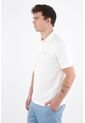Tennis Polo Clásico Con Bordado De Raquetas En Algodón Blanco Para Hombre de Tennis