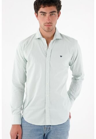 Tennis Camisa Clásica Con Raqueta Con Acabado Mate Para Hombre Tennis