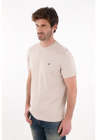 Tennis Camiseta Manga Corta Café Para Hombre Tennis
