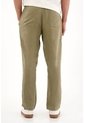 Tennis Pantalón Chino En 100% Lino Verde Para Hombre de Tennis
