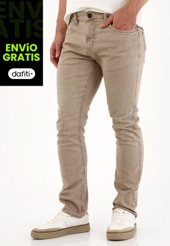 Tennis Pantalón En Denim Gris Para Hombre Tennis
