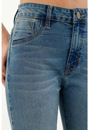 Tennis Jean Super Slim Azul Para Mujer