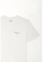 Tennis Camiseta Básica Estampada Blanca Para Hombre de Tennis