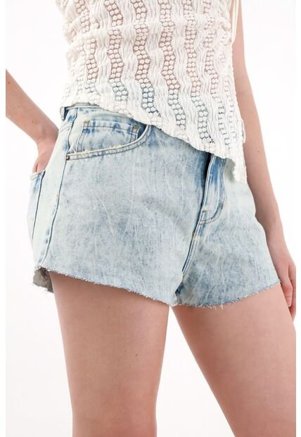 Tennis Short En Algodón 100% Tono Claro Para Mujer