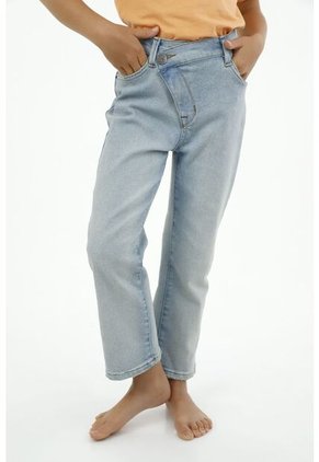 Jean Azul Medio Para Niña