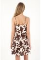Vestido Corto Con Estampado Animal Print Para Mujer de Tennis