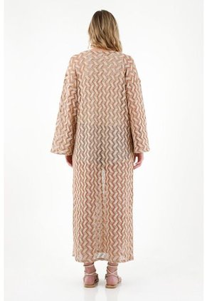 Tennis Kimono Naranja Tejido Para Mujer