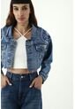 Chaqueta Azul Con Apliques Para Mujer de Tennis