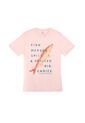 Camiseta Rosada Estampada En Frente Para Hombre de Tennis