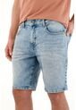 Tennis Bermuda Nudy En Denim Tono Medio Para Hombre de Tennis