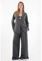 Tennis Abrigo Tipo Blazer Con Apliques De Brillo Gris Para Mujer de Tennis
