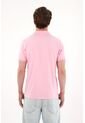 Tennis Polo En Tela Piqué Licra Rosada Para Hombre de Tennis